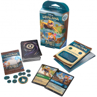 DISNEY - LORCANA AZURITE SEA EMERALD & SAPPHIRE STARTER DECK